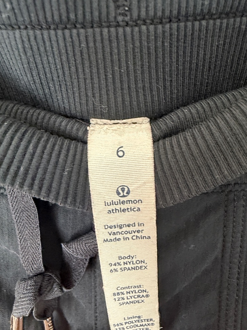 lululemon athletica Dance Studio Crops Black size 6 - Picture 4 of 5